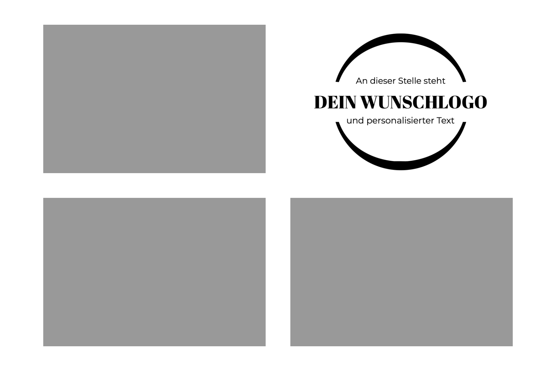(a) 3 Fotos + Logo